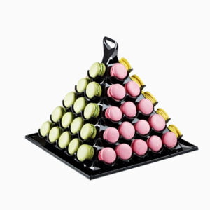 pyramide de macarons - 60 macarons